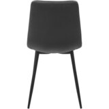 Bessagi Home stol ria, temno siva, žamet | Shoptok.si