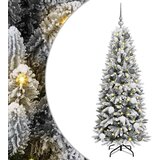 vidaXL Umjetno božićno drvce Bijelo 150 cm PVC | shoptok.hr