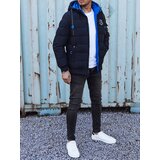 DStreet Kurtka męska pikowana granatowa | Shoptok.si