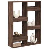 vidaXL Pregrada za prostor rjav hrast 100x33x135 cm inženirski les Cene