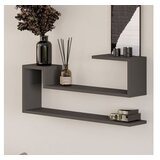 Hanah home Zidna polica Ravi Anthracite | Eponuda.com