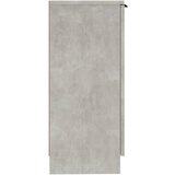  Komoda siva boja betona 30 x 30 x 70 cm od konstruiranog drva | shoptok.hr