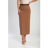 Fenzy Elegantno Midi Krilo, Kamelje Cene