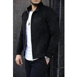 Dewberry 24285 suede mens jacket-black Cene