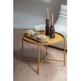 Leitmotiv Oker žuti metalni okrugao stolić za kavu ø 50 cm Meseta – | shoptok.hr