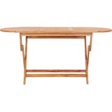  Sklopivi vrtni stol 160 x 80 x 75 cm od masivne tikovine | shoptok.hr