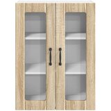  Zidni stakleni ormarić Lucca Hrast sonoma 60 x 31 x 80 cm | shoptok.hr