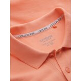 Ombre Men's BASIC single color pique knit polo shirt - peach | Shoptok.si