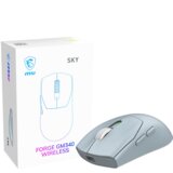 MSI Forge Gm340 Wireless Sky miš Igranje Ambidekster RF bežični + Bluetooth Optički 12000 DPI Cijene