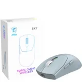 Forge Gm340 Wireless Sky miš Igranje Ambidekster RF brezžični + Bluetooth Optički 12000 DPI