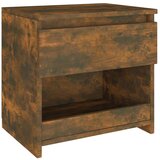  Noćni ormarići 2 kom dimljeni hrast 40 x 30 x 39 cm drveni | shoptok.hr