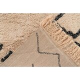 Kayoom PREPROGA Mylen 325 Creme / Schwarz 160/230 cm krem barve, črna | Shoptok.si