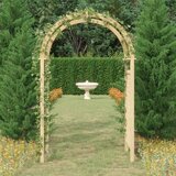 vidaXL Obok z mrežo 141x97x243 cm impregnirana trdna borovina | Shoptok.si