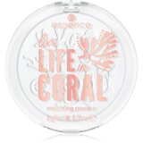 Essence LIFE in CORAL matirajući puder nijansa 01 Smilin' From Shore To Reef 8 g | shoptok.hr