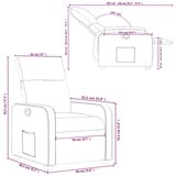 vidaXL Naslanjač vinsko rdeče umetno usnje, (20928086) | Shoptok.si