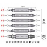 Silver Odstranjevalec poškodovanih vijakov 2, (20376567) Cene