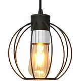  Luster na sajli STARLIGHT 1xE27/15W/230V crna/srebrna | Eponuda.com