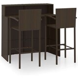  Barska garnitura 3-delna rjava | Shoptok.si