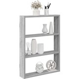 vidaXL Zidna polica Siva Sonoma 43x9x60 cm Konstruirano drvo | shoptok.hr