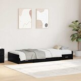  Krevetna konstrukcija Crni hrast 90 x 200 cm Konstruirano drvo | shoptok.hr