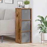  Kreveta s ladicama Staro drvo 30,5 x 27 x 84,5 cm | shoptok.hr
