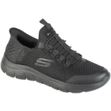 Skechers Nizke superge Slip-Ins: Summits - High Range Črna