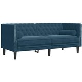  Chesterfield garnitura s jastucima, 2 dijela, plavi baršun | shoptok.hr