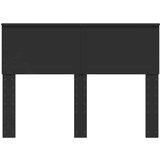  Uzglavlje s uzglavljem Crni hrast 120 cm Konstruirano drvo | shoptok.hr