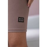 Kesi Dress with a tie at the neck mocca | shoptok.hr