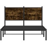  Metalni okvir kreveta bez madraca boja hrasta 120x190 cm | Eponuda.com