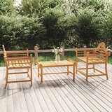 Maison Chic Vrtni stoli - Stol za vrt 2 kosa 91x62x94 cm trdna tikovina JS1164, (21878734) | Shoptok.si
