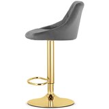 KAST Stolica - Sivi Baršun / Zlatna Baza | shoptok.hr