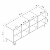 Hanah home komoda mila sandstone dore