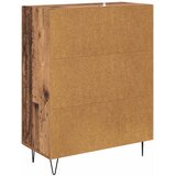  Kreveta Staro drvo 69,5 x 34 x 90 cm Obrađeno drvo i čelik | shoptok.hr