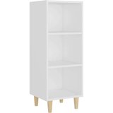  Komoda bijela 34 5 x 32 5 x 90 cm od konstruiranog drva | shoptok.hr