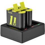 GoPro Punjač za 3 baterije + 2 dodatne baterije za Hero 12/11/10/9 | shoptok.hr