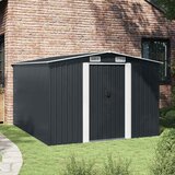  Vrtno spremište 257 x 298 x 178 cm metalno antracit | shoptok.hr