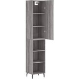  Visoka komoda siva sonome 34,5x34x180 cm od konstruiranog drva | Eponuda.ba