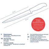 Kela NOŽ ACIDA 32CM NEHRĐAJUĆI ČELIK CRNA | shoptok.hr