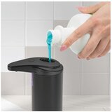 Vog und Arths Samostoječ dozirnik mila na baterijski pogon 220 ml mat črne barve | Shoptok.si