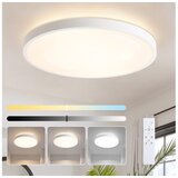  Brilagi - LED prigušiva. svetiljka GLASS POOL DOUBLE LED/80W/230V 60 cm bela + daljinski upravljač | Eponuda.com
