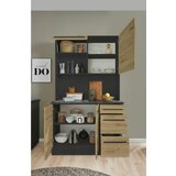 MID.YOU BIFE OMARA antracit, hrast artisan | Shoptok.si