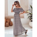 DStreet Sukienka maxi LOVEFLORA w niebieskie kwiaty | shoptok.hr