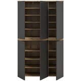 Livetastic Omara Za Čevlje Scarpa, Barva Hrasta, Antracit | Shoptok.si