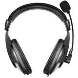 Logilink Stereo headset with controller, 1x USB-A plug, boom microphone, black | ePonuda.com