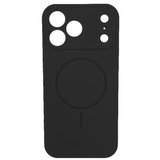  silikonska futrola magsafe lux iphone 17 pro crna | Eponuda.com