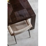 Dutchbone Jedilna miza iz masivnega lesa 90x180 cm Bruneau – | Shoptok.si