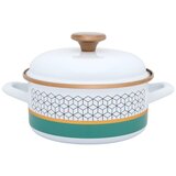 Metalac plitka posuda LUXURY ZELENI 18 cm/2,2lit Cene