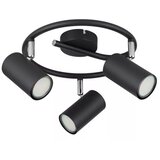 Globo reflektor 3xGU10 25W crni allvi | shoptok.hr