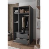 Hanah home Ormar Arden 3, 97 x 182 x 44 cm, Antracit | Eponuda.ba